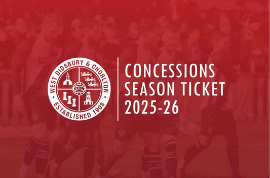 2025/26 Season Ticket /// Concession
