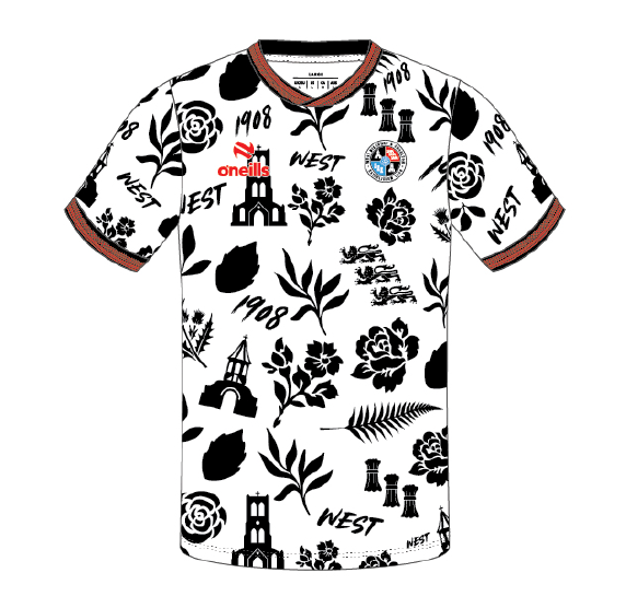 LIMITED EDITION Shirt with knitted collar and cuffs - Junior (only available from the Club Shop on Match Days)