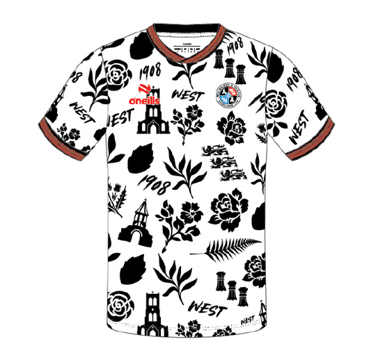 LIMITED EDITION Shirt with knitted collar and cuffs - Junior (only available from the Club Shop on Match Days)